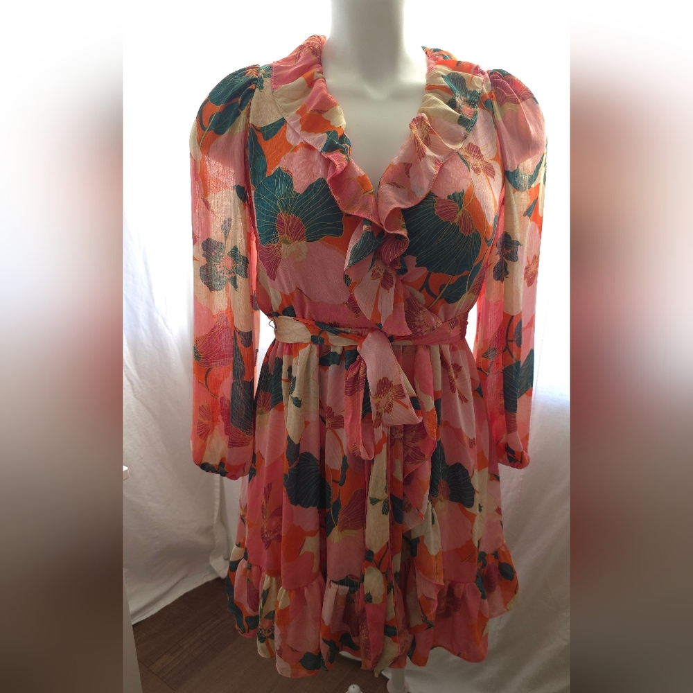 Taylor Floral Pink Dress